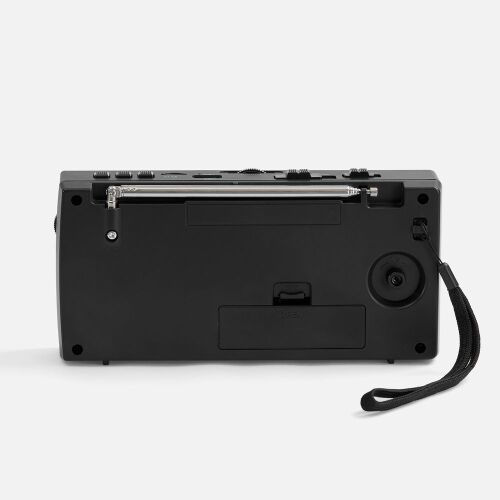 Bluetooth-колонка с радио Comradio, черная 4 Bluetooth-колонка с радио Comradio, черная 4