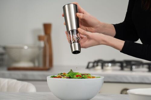 Электрическая мельница Molle, серебристая 7