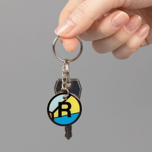 Брелок с полимерным покрытием Harz на заказ 2