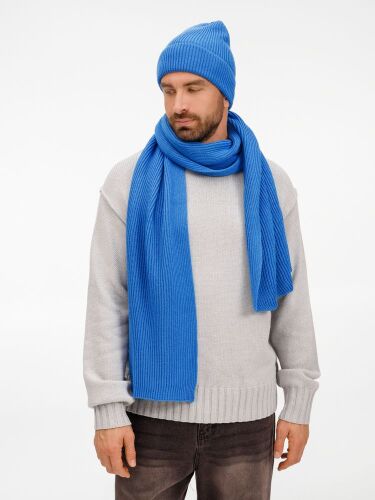 Шапка Nobilis Mono, синяя (аква) 7