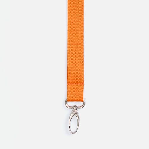 Лента для бейджа Pin, оранжевая 4 Лента для бейджа Pin, оранжевая 4
