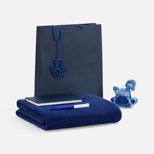 Подвеска «Лошадка-качалка», 3D-печать, синяя 4