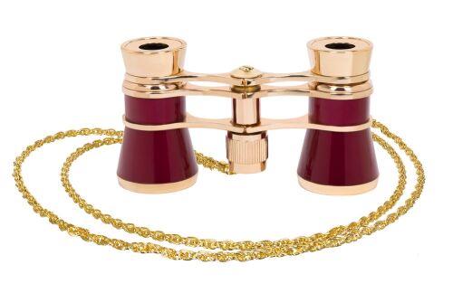 Театральный бинокль Broadway 325B, красный 4