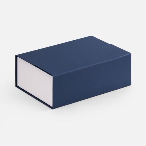 Коробка Bicolor Case, белая с синим 1