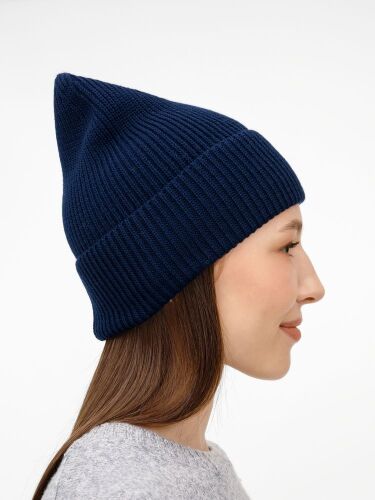 Шапка Nobilis Mono, темно-синяя 5
