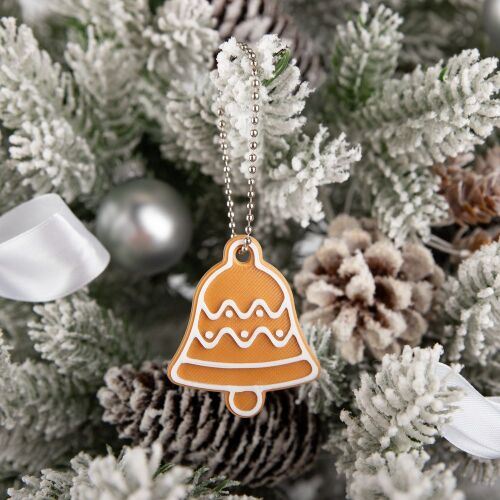 Мини-подвеска «Пряник», 3D-печать на заказ, колокольчик 3