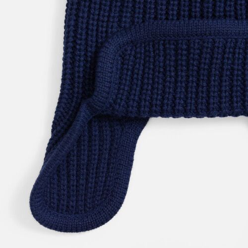 Шапка-ушанка Catch Match, темно-синяя 1