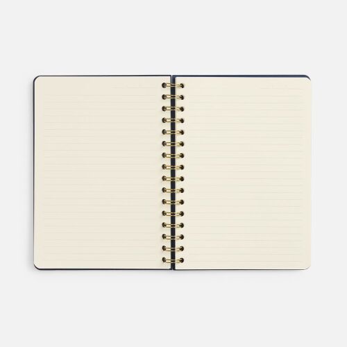 Ежедневник Spiral, недатированный, синий 7