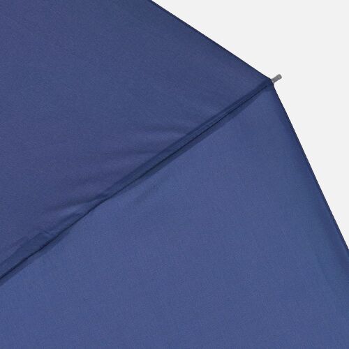 Зонт обратного сложения inLoop с ручкой-карабином, темно-синий 7