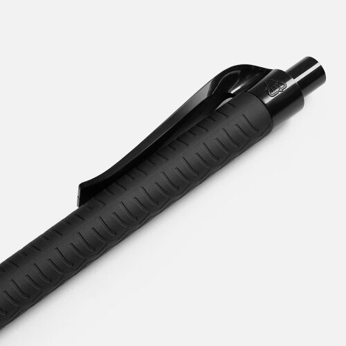 Ручка шариковая Prodir QS03 PRP Tyre Soft Touch, черная 5