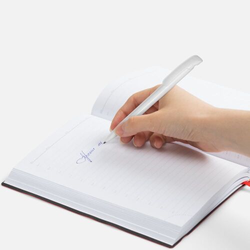 Ручка шариковая Clear Solid, белая 4 Ручка шариковая Clear Solid, белая 4