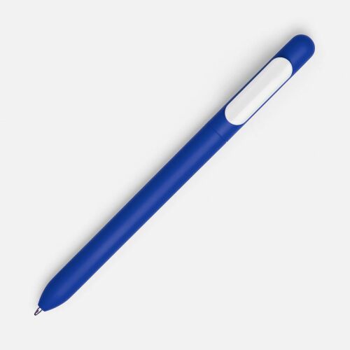 Ручка шариковая Swiper Soft Touch, синяя с белым 2 Ручка шариковая Swiper Soft Touch, синяя с белым 2