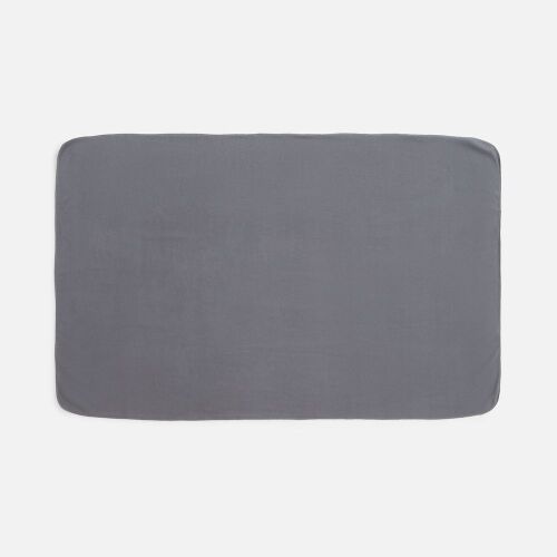 Флисовый плед Warm&Peace, серый 1