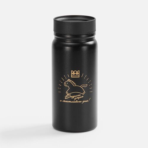 Термостакан Hardproof, черный 7