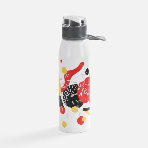 Бутылка для воды Billy Gym, матовая белая 7