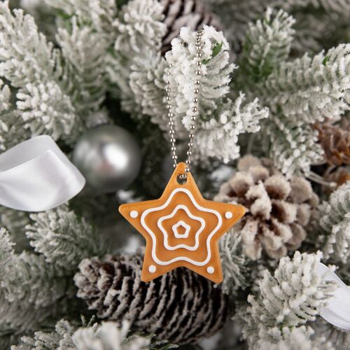 Мини-подвеска «Пряник», 3D-печать на заказ, звездочка 3 Мини-подвеска «Пряник», 3D-печать на заказ, звездочка 3