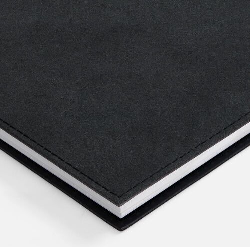 Ежедневник Notera Maxi, недатированный, черный 2