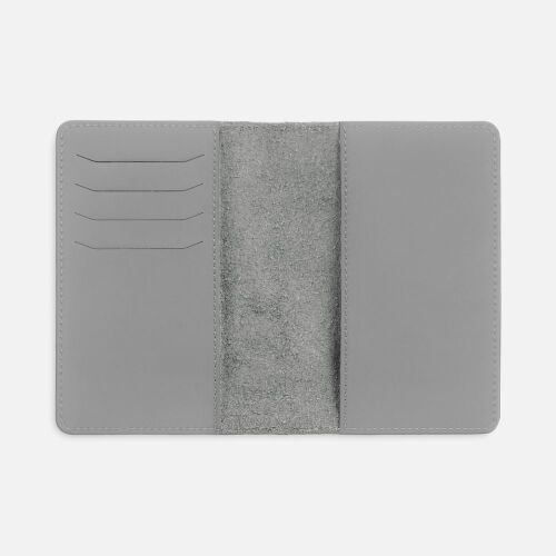 Обложка для паспорта Alaska, серая 3