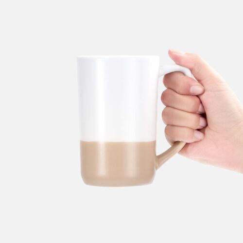 Кружка для сублимационной печати Neito, бежевая 3