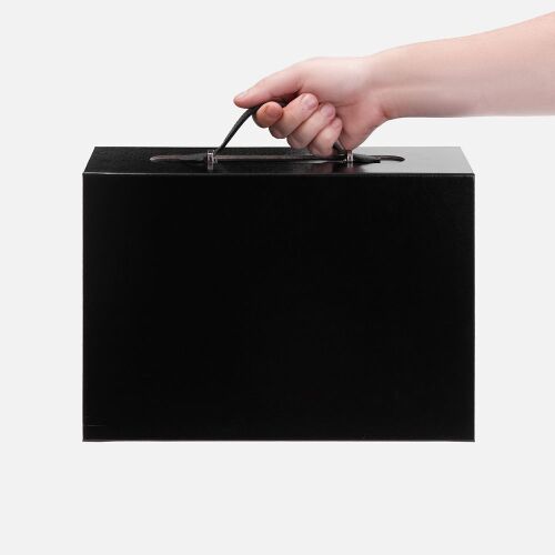 Коробка складная Holdfold, M, черная 5