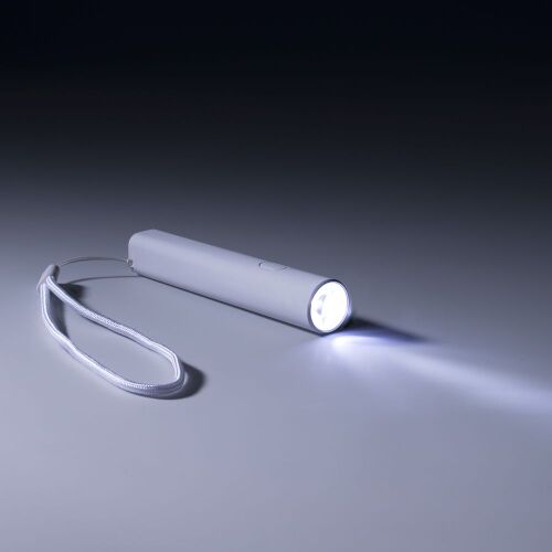 Фонарик аккумуляторный Falkirk, белый 5