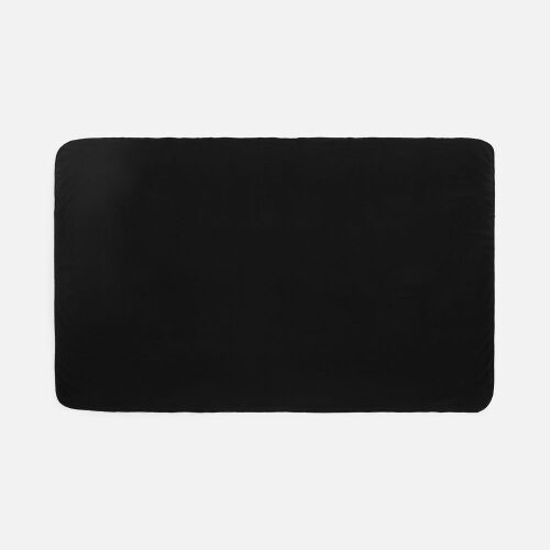 Флисовый плед Warm&Peace, черный 1