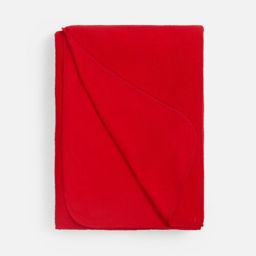 Флисовый плед Warm&Peace, красный 2