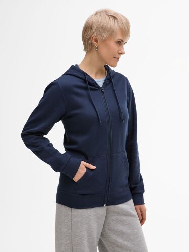 Толстовка унисекс Stone темно-синяя, размер L 3