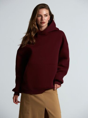 Худи Kulonga Oversize, бордовое, размер M/L 4