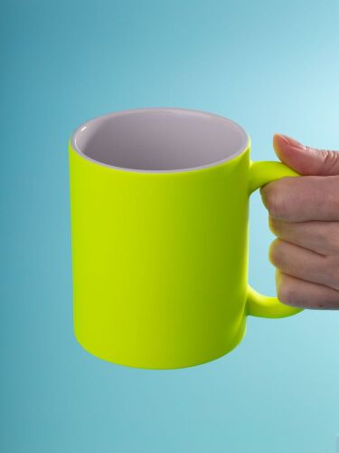 Кружка Colorido, желтый неон 6