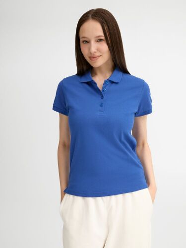 Рубашка поло женская People 210 ярко-синяя (royal), размер M 4
