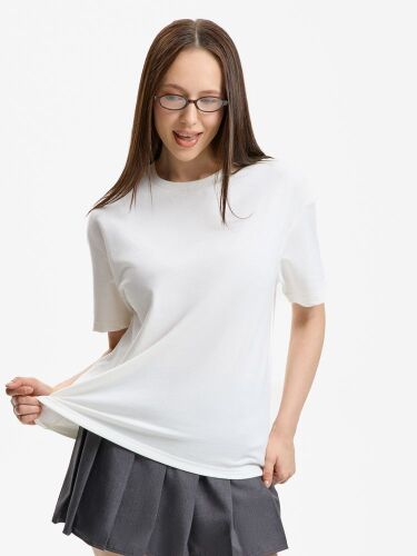 Футболка унисекс Durington, белая, размер 3XL/4XL 4