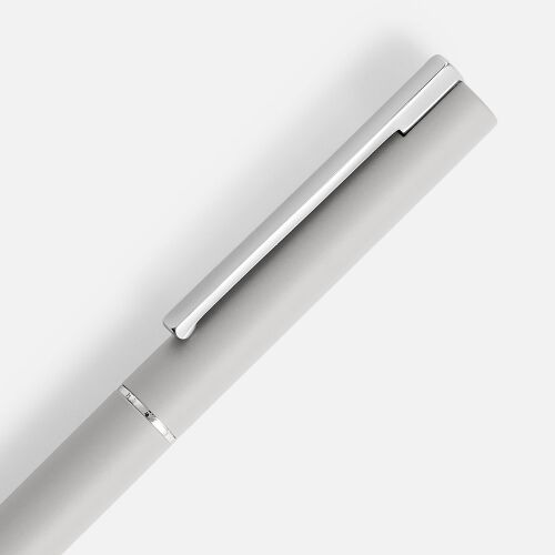 Ручка шариковая Blade Soft Touch, серая 3