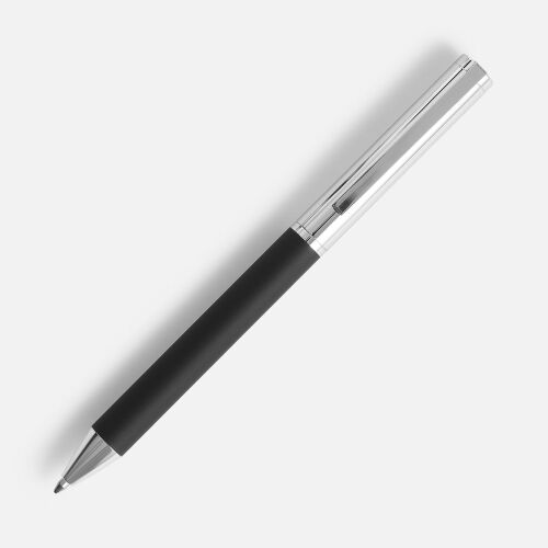 Ручка шариковая Eyeshot Soft Touch, черная 2