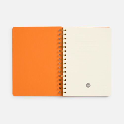 Ежедневник Spiral, недатированный, оранжевый 6