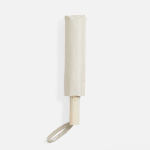 Зонт складной с УФ-защитой Ribstar, бежевый 5