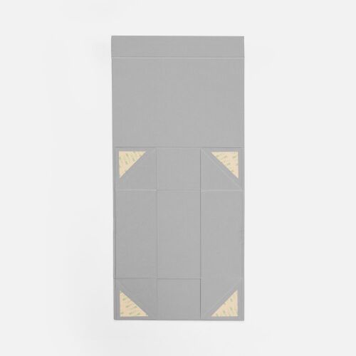 Коробка складная Quadra Fold, серая 6