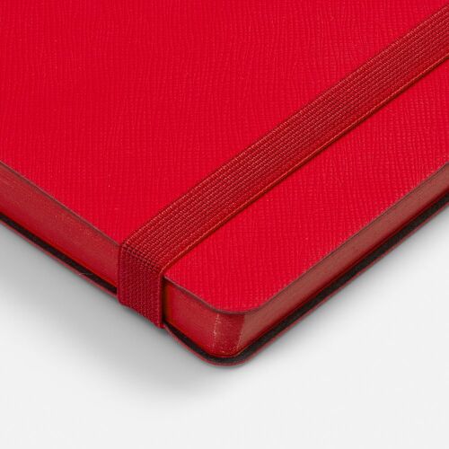 Ежедневник Peel Flex, недатированный, красный 4