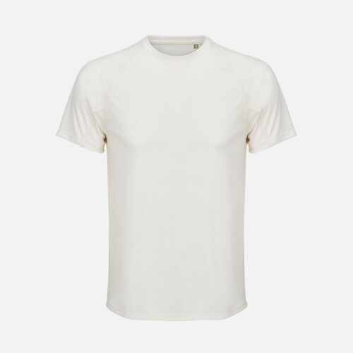 Футболка спортивная унисекс Vortex, молочно-белая, размер XS 1