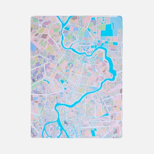 Флисовый плед Feltro Color Plus с печатью на заказ, S 3