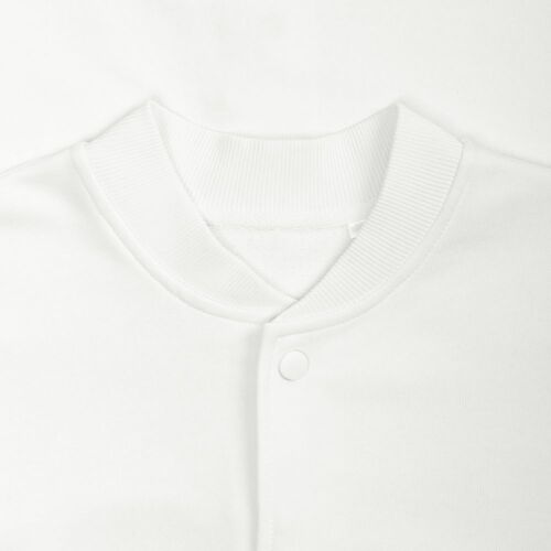 Бомбер унисекс Nuppu, молочно-белый, размер S 4