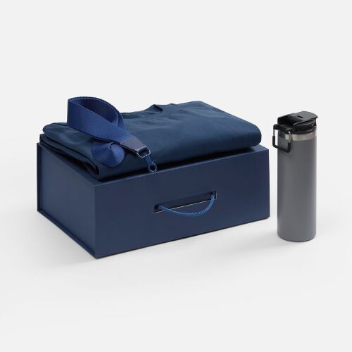 Коробка складная New Case Fold, темно-синяя 5