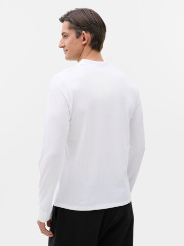 Рубашка поло мужская с длинным рукавом Perfect LSL Men белая, ра 4