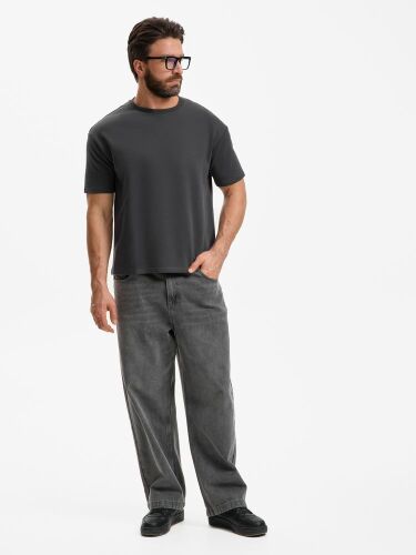 Футболка унисекс Durington, темно-серая (графит), размер 3XL/4XL 2