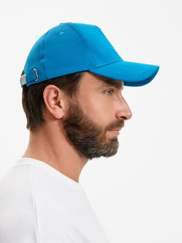 Бейсболка Yonkers, ярко-голубая 4