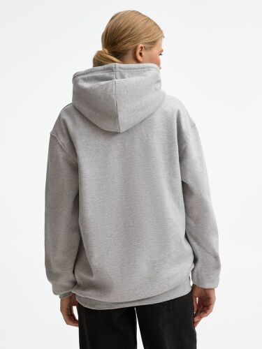 Худи унисекс Condor, серый меланж, размер XL 5