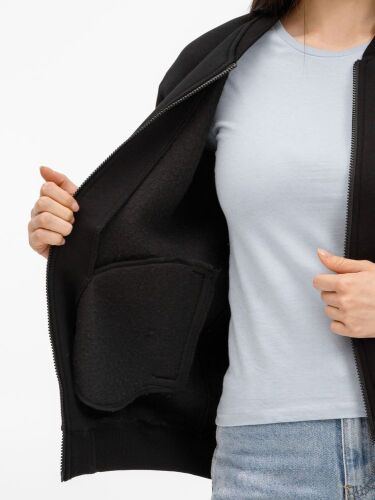 Бомбер унисекс Estado, черный, размер M 2