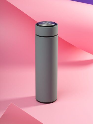 Термос с ситечком Percola, серый 5