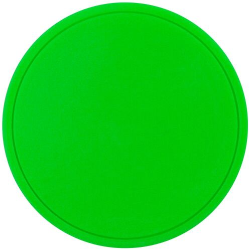 Лейбл из ПВХ Dzeta Round, L, зеленый неон 1 Лейбл из ПВХ Dzeta Round, L, зеленый неон 1