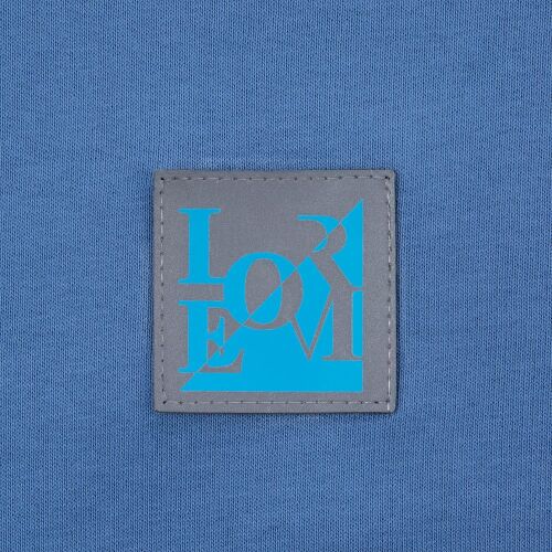 Лейбл светоотражающий Tao, L, серый 7